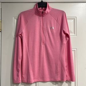 Women’s under armour long sleeve dri fit quarter zip up size M